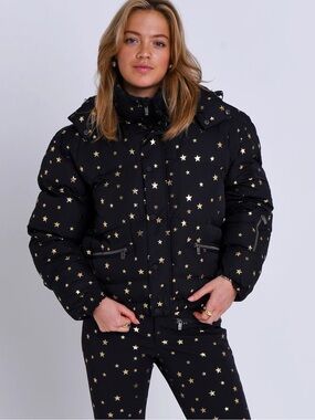 Oosc chic puffer ski jacket shining star